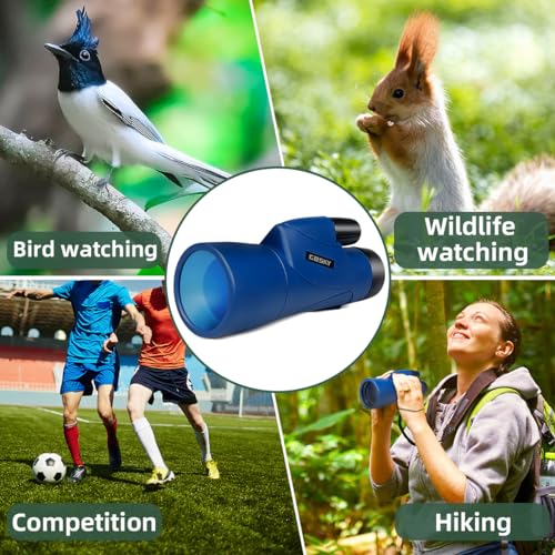 Gosky 12x55 Monocular for Adults High Powered with Phone Adapter and Tripod - image 8