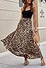 Bluetime Women Leopard Print Long Skirts Chiffon S... #1