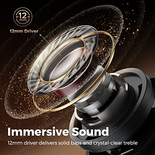 Soundpeats Life Wireless Earbuds, Active Noise Cancelling Bluetooth 5.2 Headphones, Wireless Earphones With Dual Mic Ai Enc For Clear Calls, Transparency Mode, 25H Playtime, Immersive Sound #TOP3