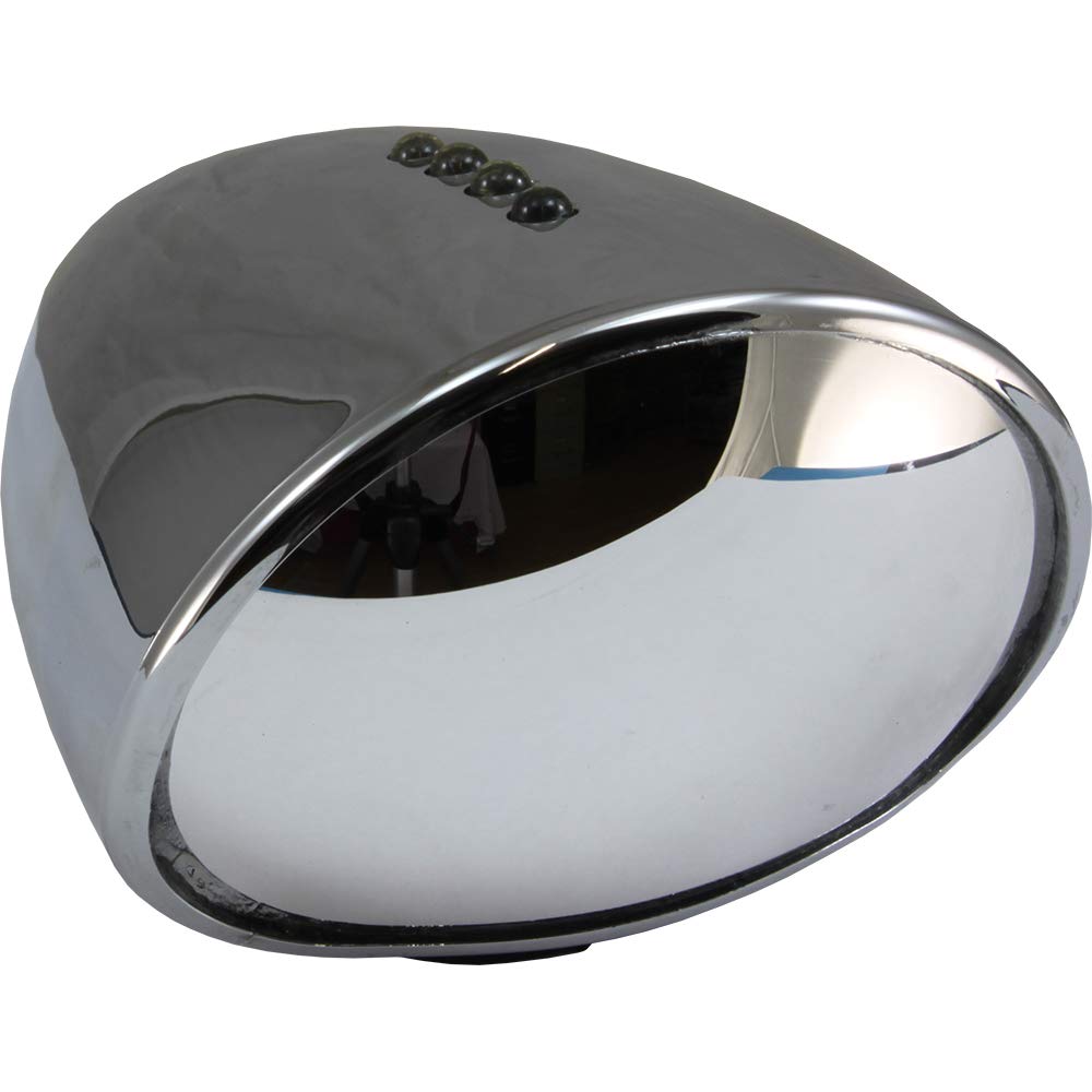 Amazon.com: Chrome Pig Spotter Motorcycle Mirror Replacement with