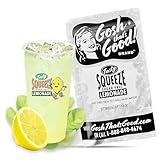 Tasty Squeeze Sugar-Free Lemonade Drink Mix Packets – 12 Count – Tangy Citrus Flavor Powder for Gallon Pitchers – Low-Calorie, Easy-to-Mix, Ideal for Hydration, Summer Refreshments, and Bulk Beverage