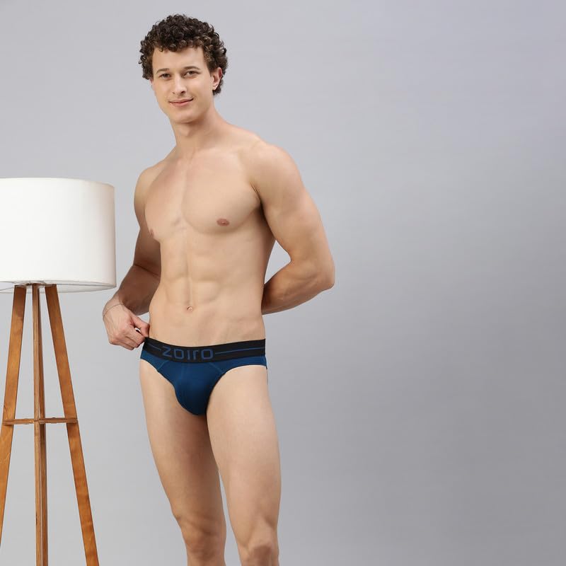 Image of Zoiro Modal Cotton Soft Men's Brief (Combo Pack) |Colour's May Vary