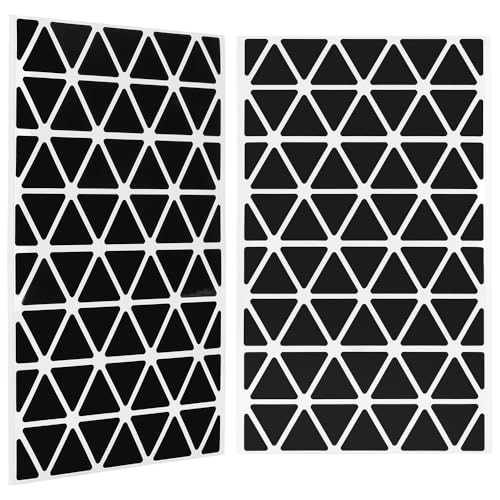 Aluscota Reflektoren Sticker Fahrrad - Reflektoren Aufkleber Schwarz für...