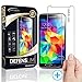 Defenslim Galaxy S5 Screen Protector (2 Pack) Clear HD, by Witkeen with Premium Anti-Shatter and Oleophobic Treatment, Ultra Thin Design, Best Tempered Glass Screen Protector for Samsung Galaxy S5