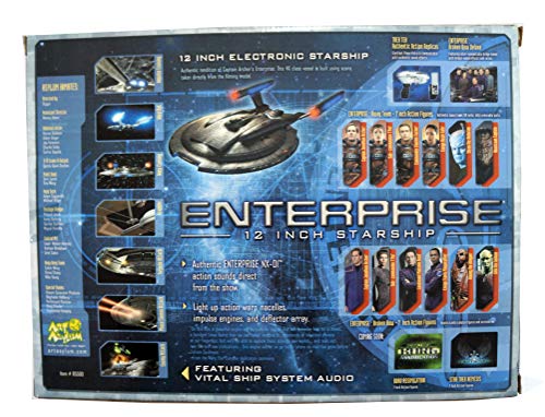 Art Asylum Star Trek - Starship Enterprise Nx-01 With Action Sounds & Light-Up Engines #TOP3