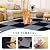 Self Adhesive Carpet Tile 10 Pcs 24" x 24" Peel and Stick Carpet Floor Tiles Non-Slip Carpet Squares Tiles DIY Installation for Living Room Bedroom