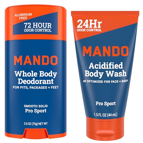 Mando Smooth Solid Stick and Body Wash