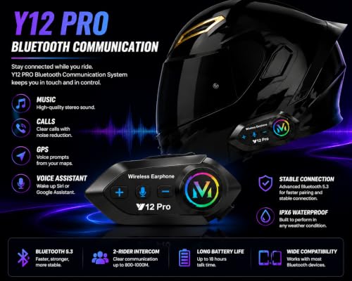 Auftgut Bluetooth Modular Helmet