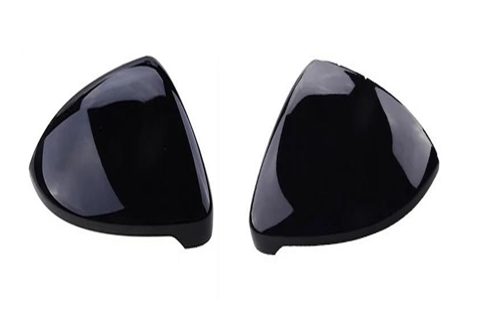 Coques de rétroviseur VW Golf 7 GTI R capuchons noir brillant look sport