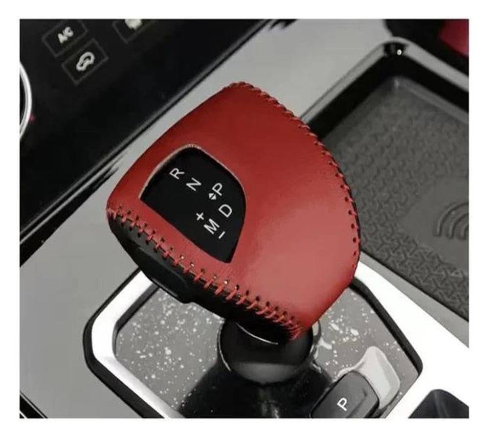 HYASDBWE for Chery for Jetour X70 X90 Plus 2021-2023 Car Gear Shift Head Collars Car Shift Knob Cover Protection Accessories Gear Shifter Parts(Red)