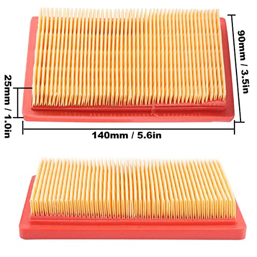 ZAMDOE Air Filter 951-10298 Pre Filter for MTD Cub Cadet SC100 951-14632 for Kohler 14 083 01-S 149cc XT6 XT7 XT149 XT173 XT675 XT800 /350, 450, 550 Series Lawn Mower Engine, with Spark Plug - Image 2