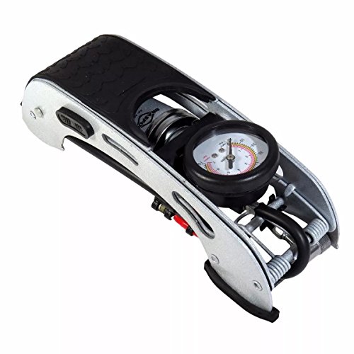 Bomba De Ar Pedal Premium Alta Pressão Brasfort