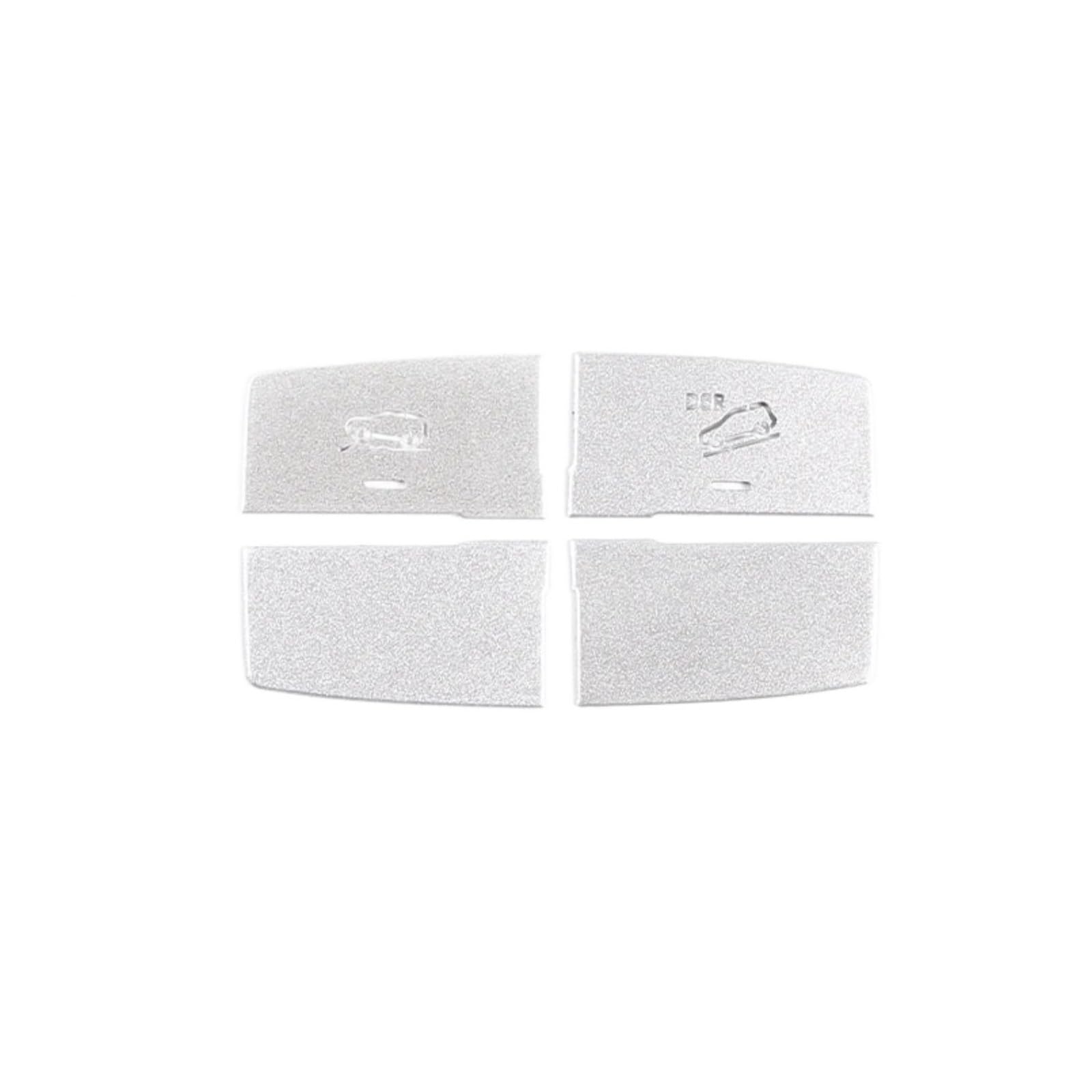 Car Interior Sticker Car Control Multimedia Suspension Adjustment Button Sticker for Benz for ML for GL for GLE for GLS for X166 2012-2019(Style F)