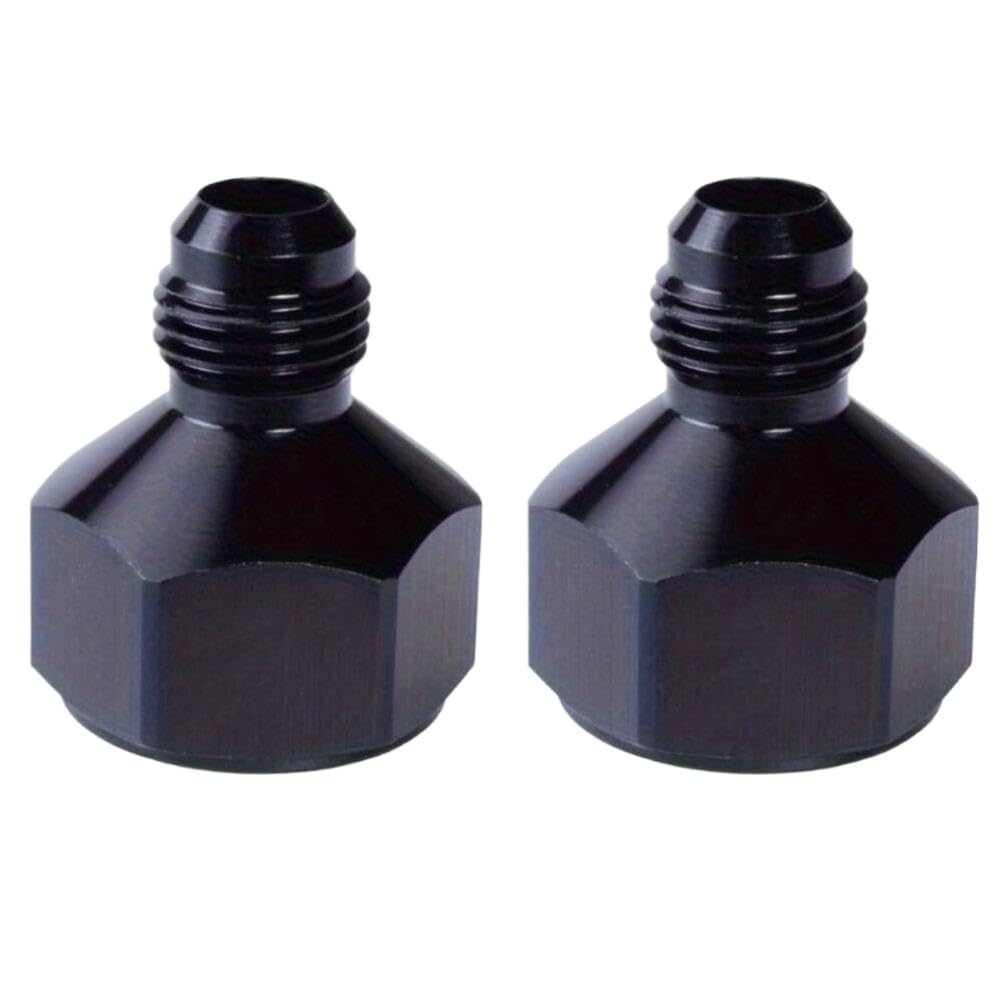 8AN Female to 6AN Male Flare Reducer Fitting Fuel Cell Bulkhead Adapter