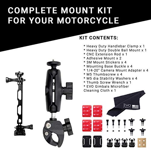Image of insta360 X3 Action Camera, 1 /2 inch Sensor, 5.7K 360 Capture, Optical Zoom 3X, 72 MP 360 Photo, 4K Single Lens Mode, Black & One R Motorcycle Bundle