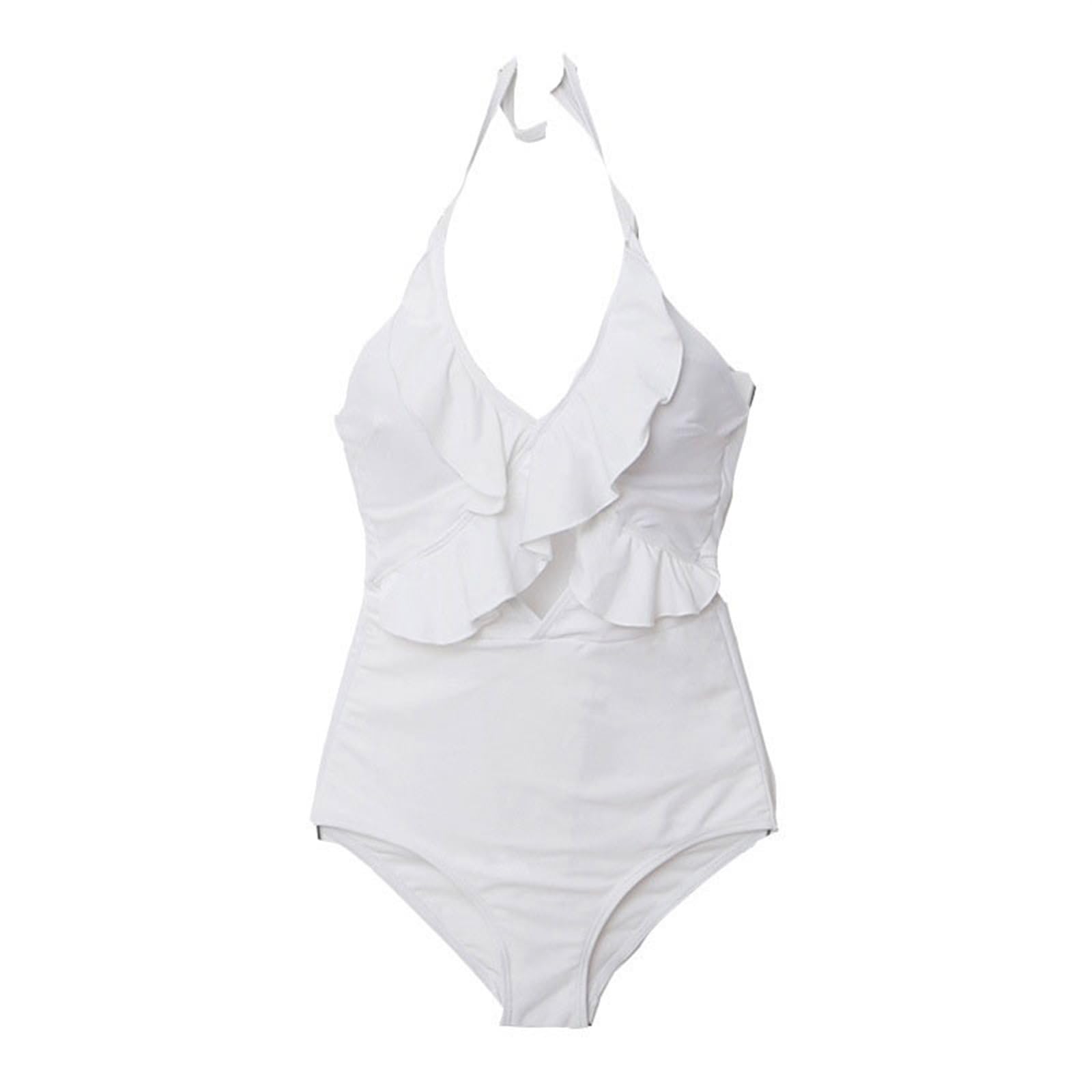 YOLNEYWomen's Bathing Suits， Push Up Bikini Solid Swimwear Women Swimsuit Print Floral Bikini Set Bathing Suit Biquini Summer (Size : M)