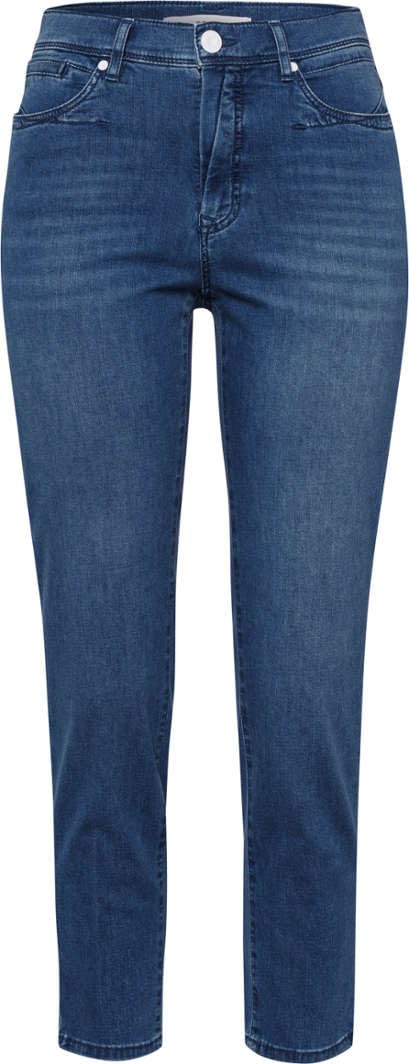 Brax Women's Used Regular Blue Style Mary S Ultralight Denim Shortened Five Pocket Jeans, 34W X 30L