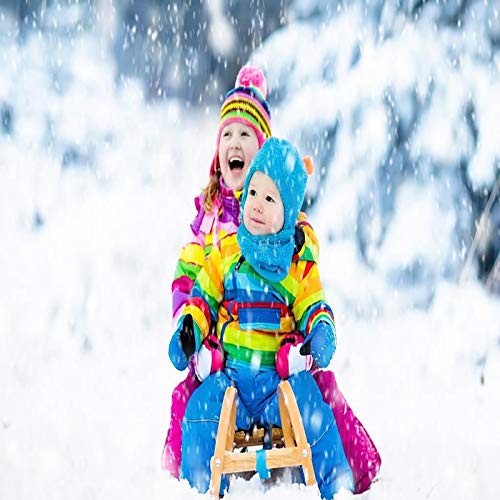 image for American Trends 2 Pairs Toddler Mittens Unisex Lined Fleece Gloves Win