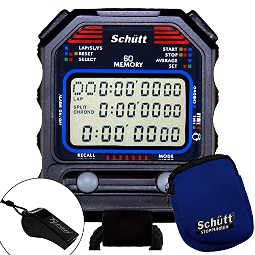 SCHSCHÜTT PC-90 - Cronometro con fischietto e