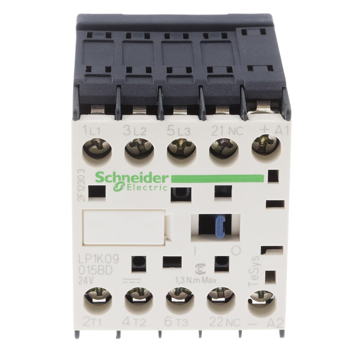 Schneider Electric TeSyS K Schütz 24V dc-Spule, 3-polig, 690V ac / 9 A 24V dc 3 Schließer Motorsteuerung,