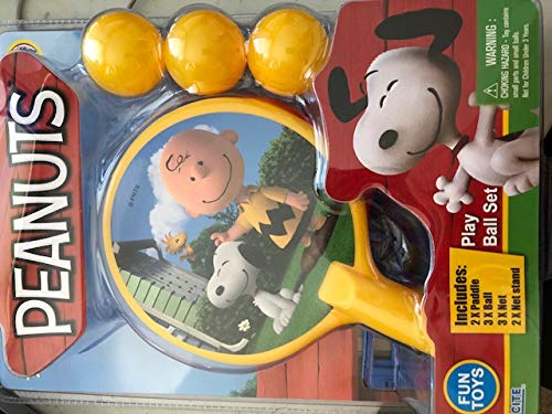 Peanuts Table Tennis Play Ball Set