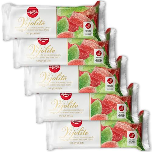 Gomitas Laima Cherry and Pear 170g Pack de 5 miniatura 1