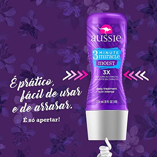 Aussie 3 Minute Miracle Moist Deep Conditioner, 8 oz - Image 5