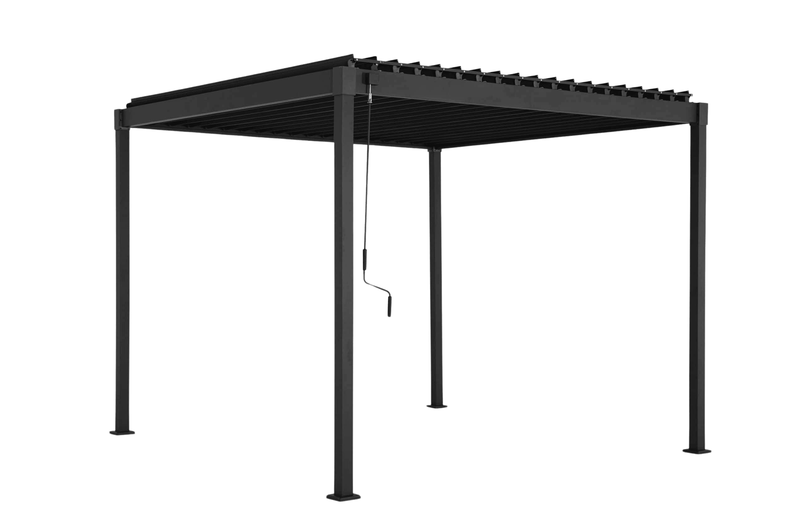 MIRADOR Pavillon Pergola 80 Solid 3x4 m