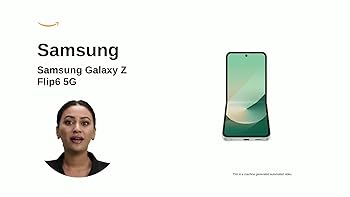 Samsung Galaxy Z Flip6 5G AI Smartphone (Mint, 12GB RAM, 512GB
