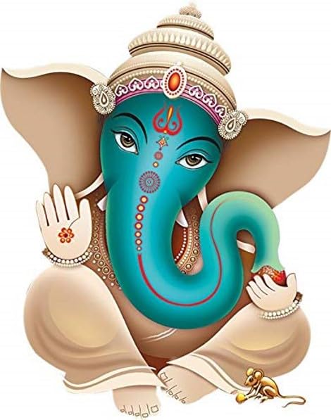 UNIq Ganesh Ganpati Idol Plastic Wall Sticker for Pooja Room Mandir Door Wall Home Diwali Decoration Items for Puja Diwali Poojan (B0CMPFF4K6) Amazon Price History, Amazon Price Tracker