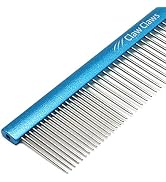 Claw Claws Greyhound Comb with Oval Handle for Dogs and Cats, Removing and Shedding Matted, Tangl...