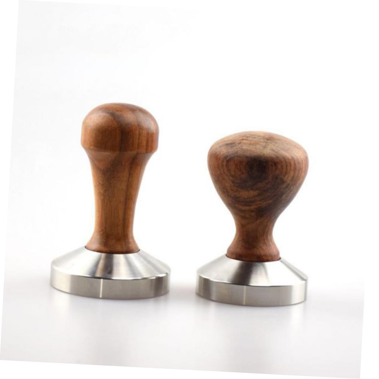 Pressino Caffè 57mm in Legno Ergonomico per Caffè Macinato Bar