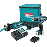 Makita CT229R CXT Lithium-Ion Cordless Combo Kit (2 Piece), 12V