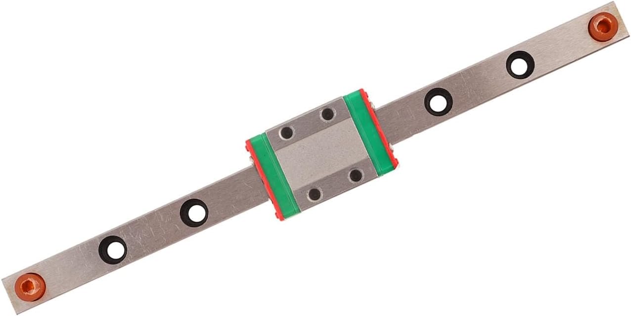 Linear Motion Rail 9mm Width LML9B Linear Rail Guides with Slide Block (150)