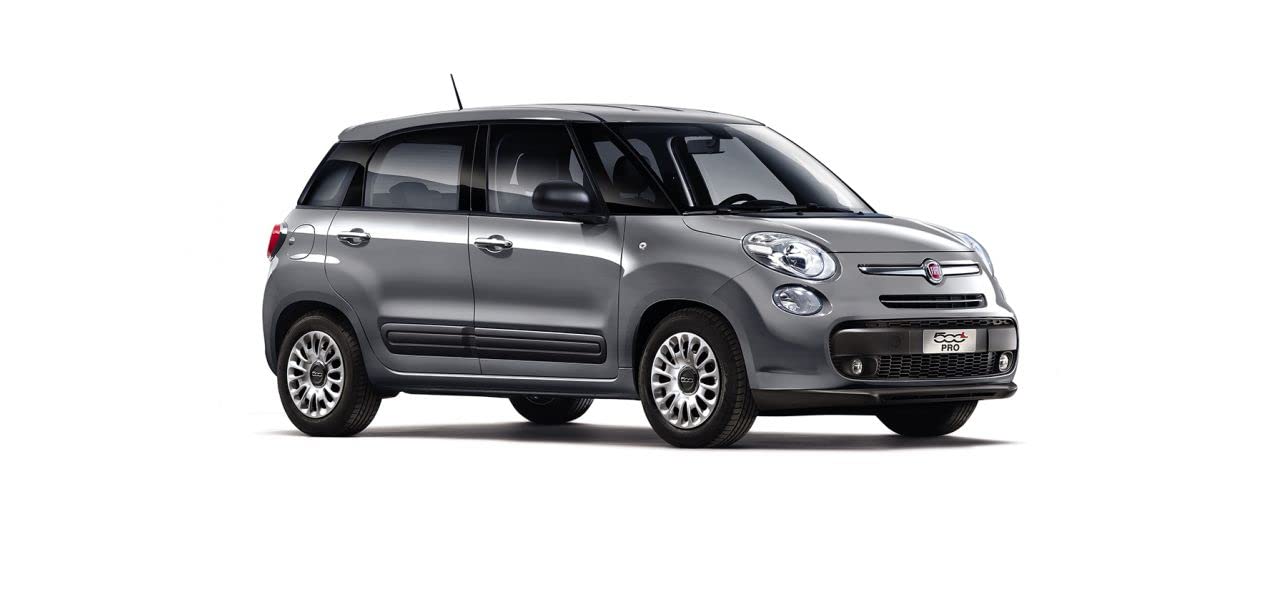 Tappetini per Fiat 500L, Trekking e Living dal 2012-2017 su Misura, Antiscivolo, battitacco rinforzato in gomma, bottoni di ancoraggio.