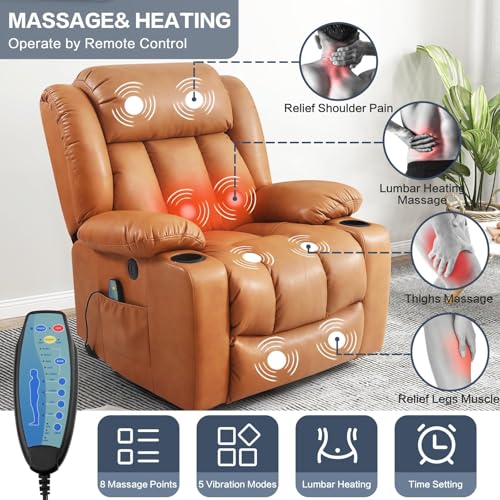 Sillón Eléctrico Levantapersonas Piel Reclíble miniatura 3