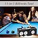 Mauts-inus 11-in-1 Billiards Pool Cue Tip Shaper, Large and Small Pool Cue Tips Kit, Pool Cue Shaper