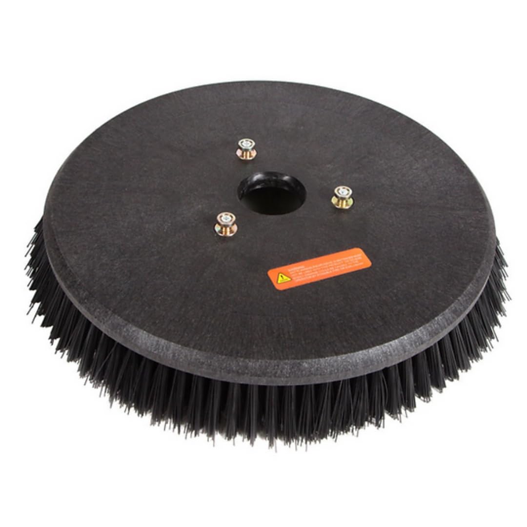 SUNMAX22" Ceramic Tile & Grout Floor Scrubbing Brush with Clutch Plate, Nylon Bristles, Fits RT50, RT50D and RT70 Floor Scrubber Machines (Black)