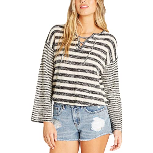 Billabong Women's Tidal Vibes Sweater, Black, M