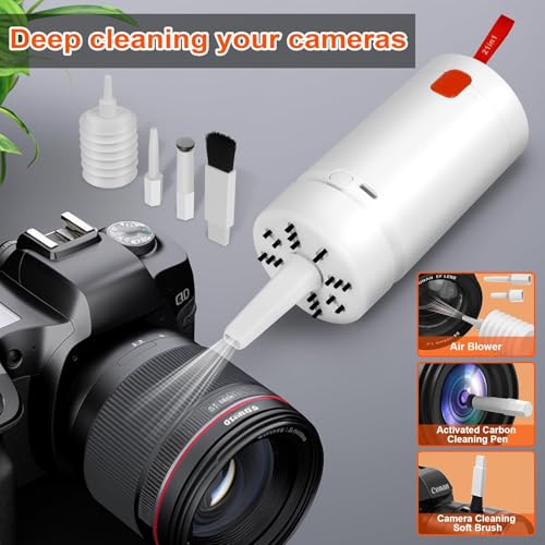 Image of 21 in 1 Multifunction Cleaning Kit, Upgraded Electronic Cleaner Kit with Mini Vacuum for Keyboard, Laptop, Phone, Camera, Earbud,Computer Screen etc Cleaning Brush Tool kit Set