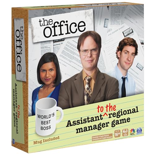 The Office TV Show, Assistant to The Regional Manager Party Game, for Adults and Teens Ages 16 and up