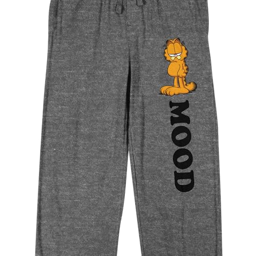 Garfield Mood Men's Heather Gray Sleep Pajama Pants2