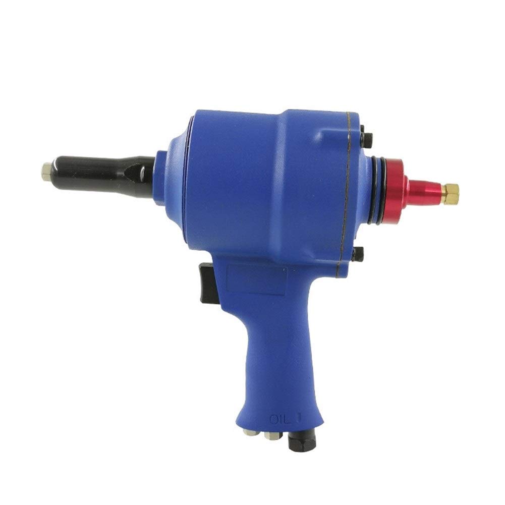 Narzędzie do paznokci samozasysająca pistolet pneumatyczny pistolet pneumatyczny pistolet pneumatyczny do gwoździ przemysłowe narzędzie ręczne (kolor: niebieski)