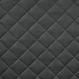 hergestellt in der EU Ch.Cabanski Microfaser Velour gesteppt Meterware Polsterstoff Wildleder Möbelstoff (Anthrazit)