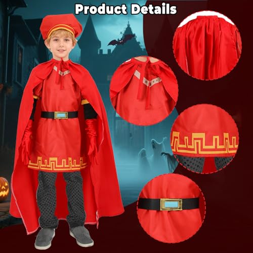 Disfraz Completo Niño Lord Farquaad 6 Piezas Talla 120 miniatura 4