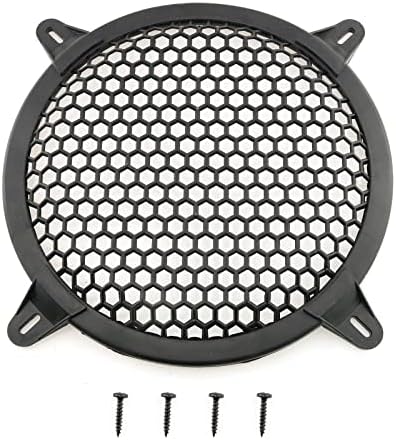 6 Round Waffle Style Woofer Subwoofer Speaker Grille Cover Speaker w