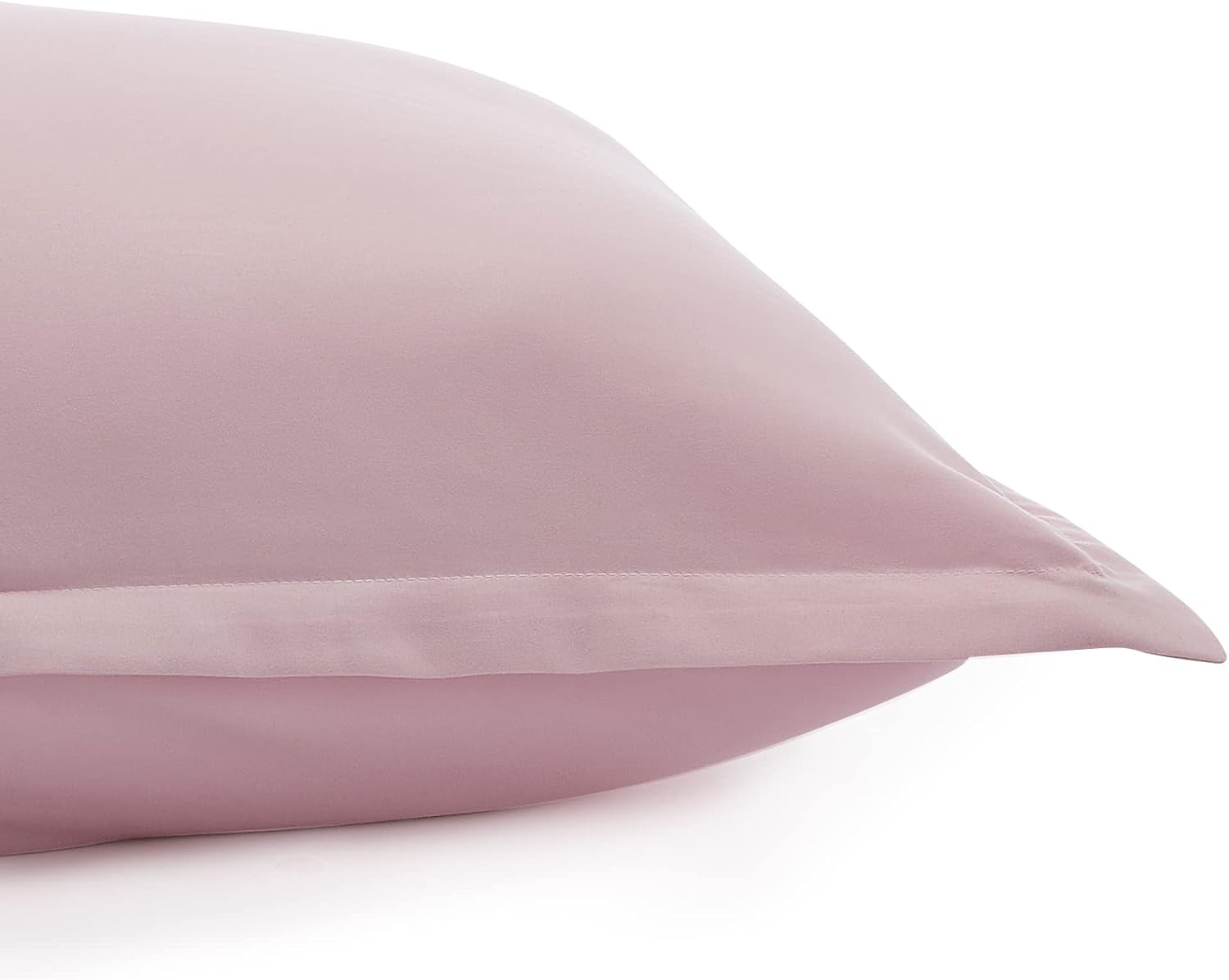 Amazon Basics Kid's 2 Piece Comforter Set, Soft, Easy Wash Microfiber, Twin, Light Pink, Solid Light Pink Twin