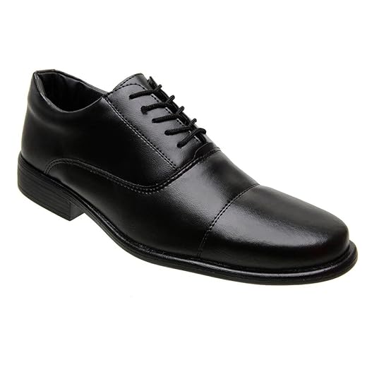 Sapato Militar Formal Couro Masculino Oxford Esporte Fino (44, Preto Siroco)