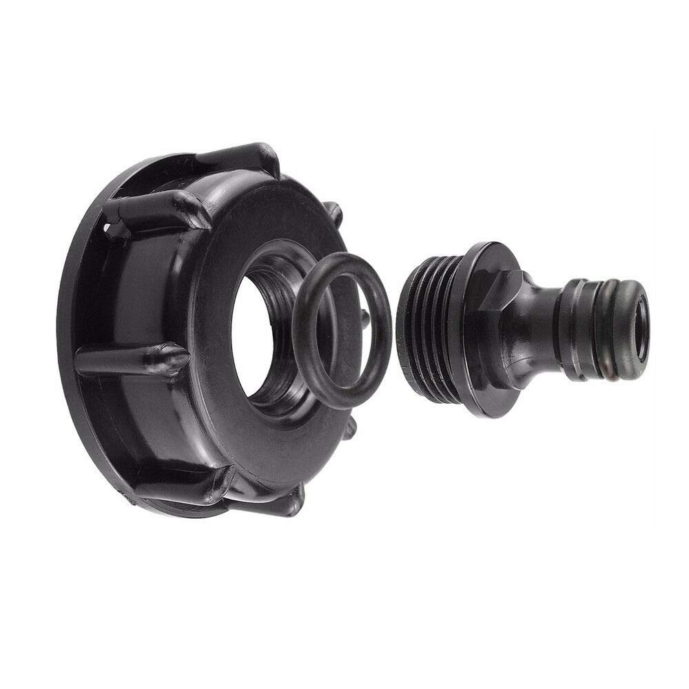 Powertool S60X6 - Raccordo Filettato Per Serbatoio IBC, Adattatore Per