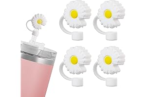 Daisy Straw Topper Keeps Cold Drinks Refreshing Longer